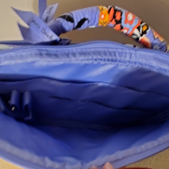 Vera Bradley Mural Garden Laptop Workstation Crossbody Bag - Picture 2 of 4